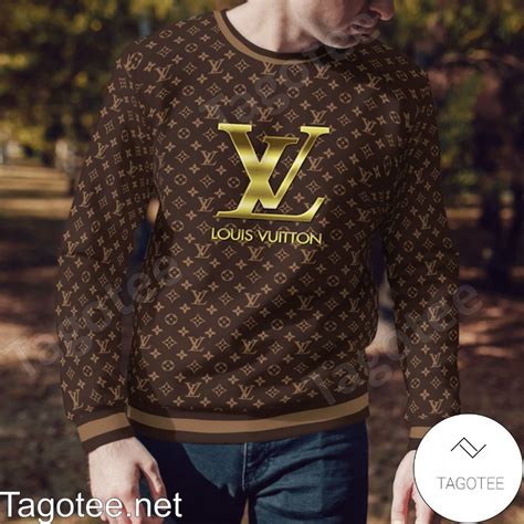 louis vuitton red hole metallic sweater|Louis Vuitton sweatshirts for men.